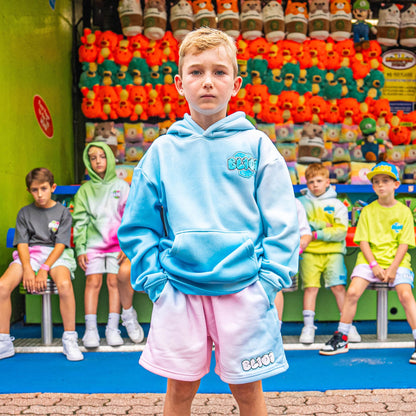 Cotton Candy Hoodie - Blueberry