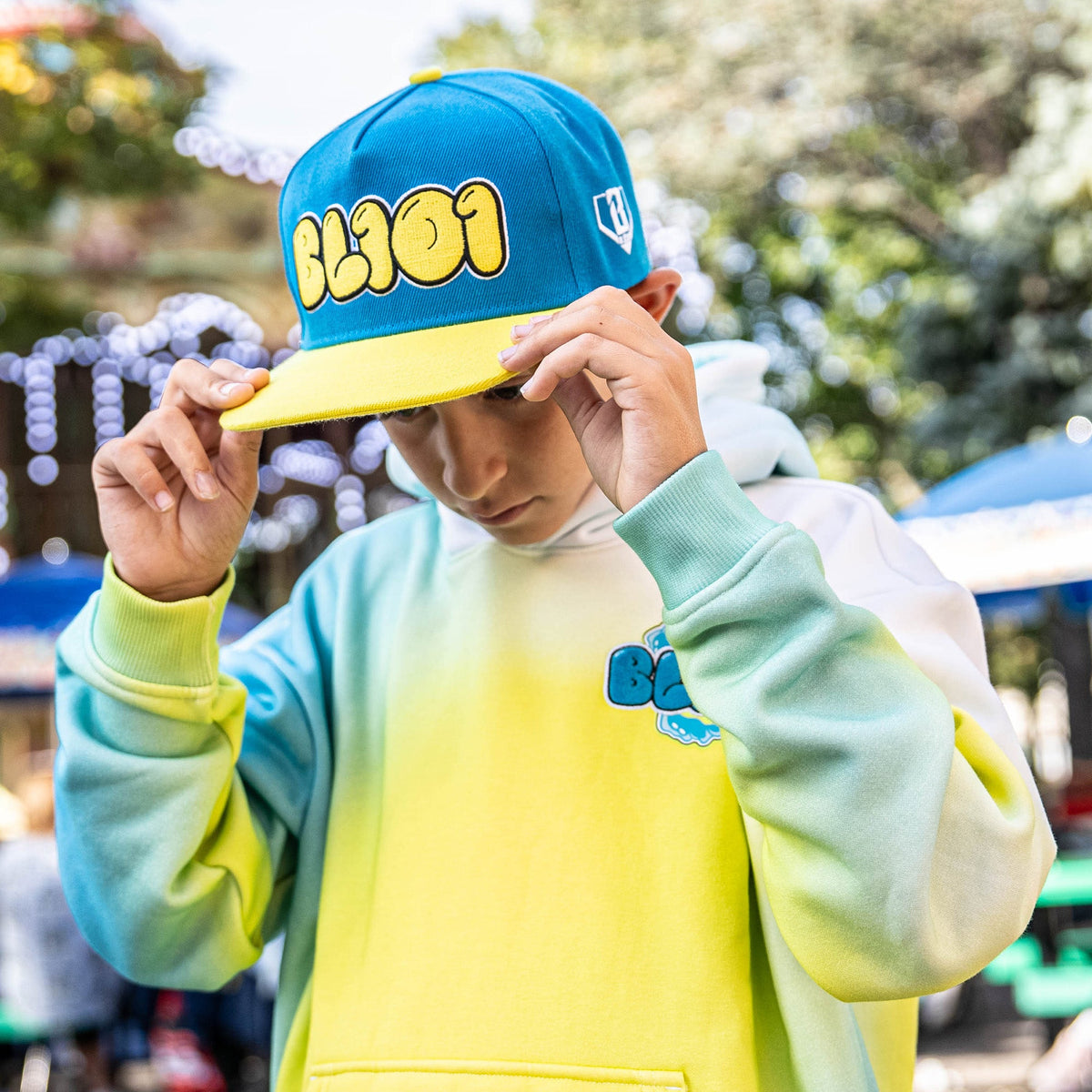 Cotton Candy Snapback - Blueberry Lemonade
