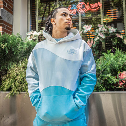 BSBL Wave Hoodie - Light Blue