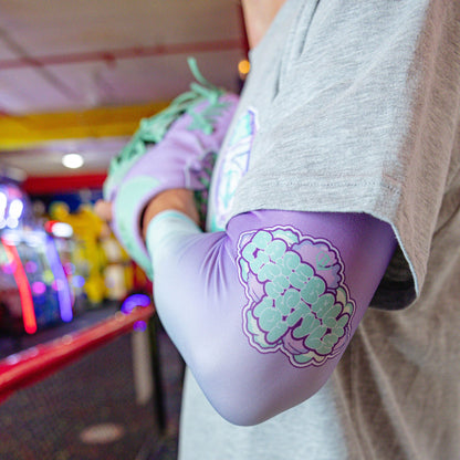 Cotton Candy Youth Arm Sleeve - Galaxy Grape