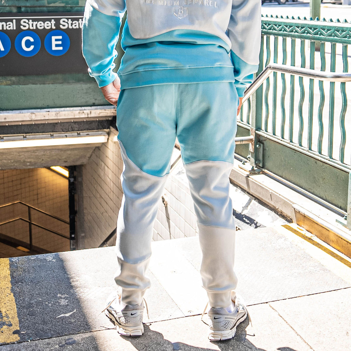 BSBL Wave Sweatpants - Light Blue