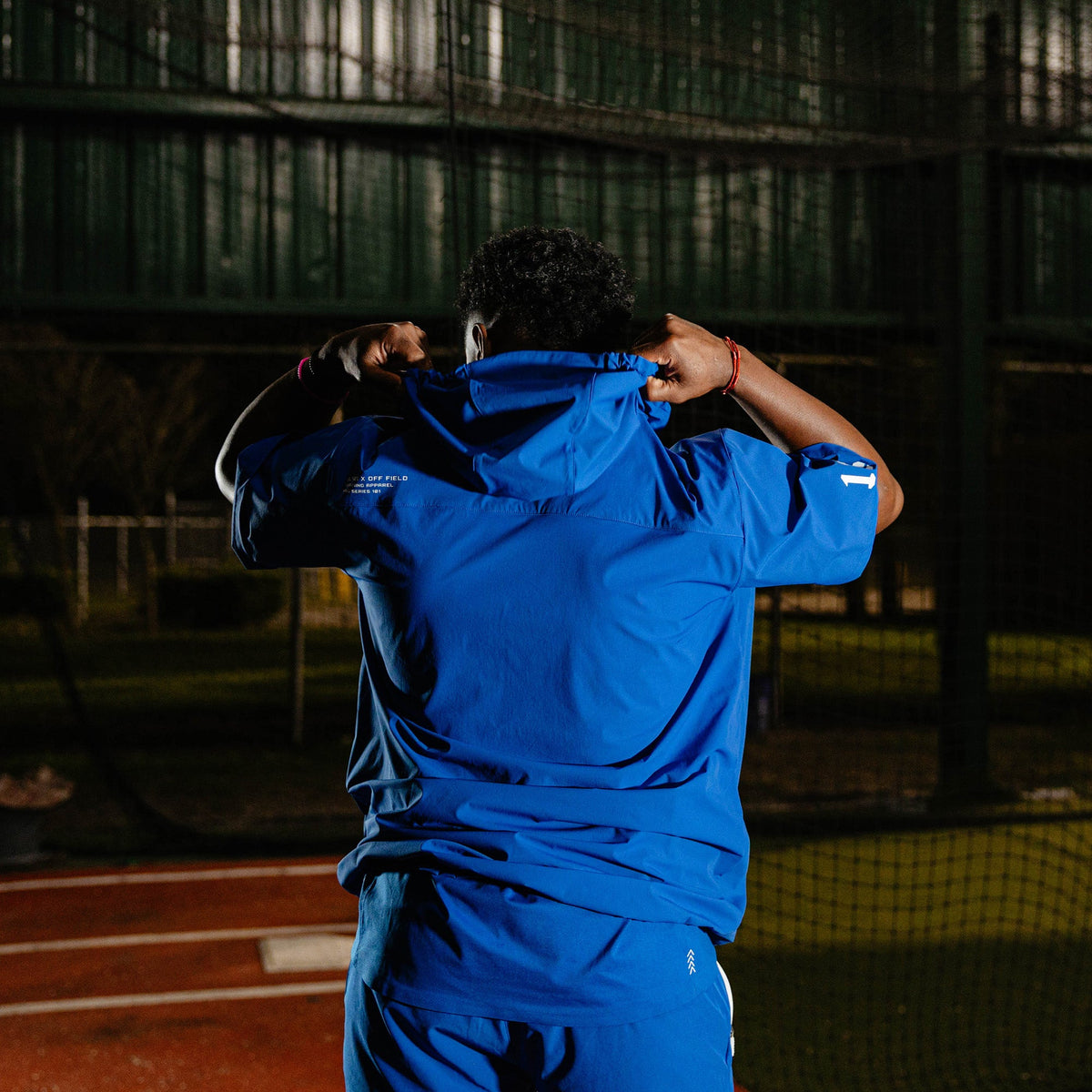 Diamond Tech Pro Cage Youth Jacket - Royal Blue