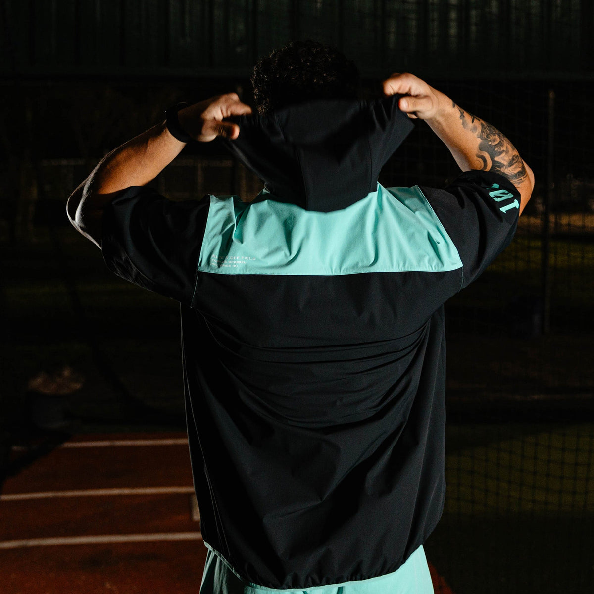 Diamond Tech Pro Cage Youth Jacket - Black/Teal