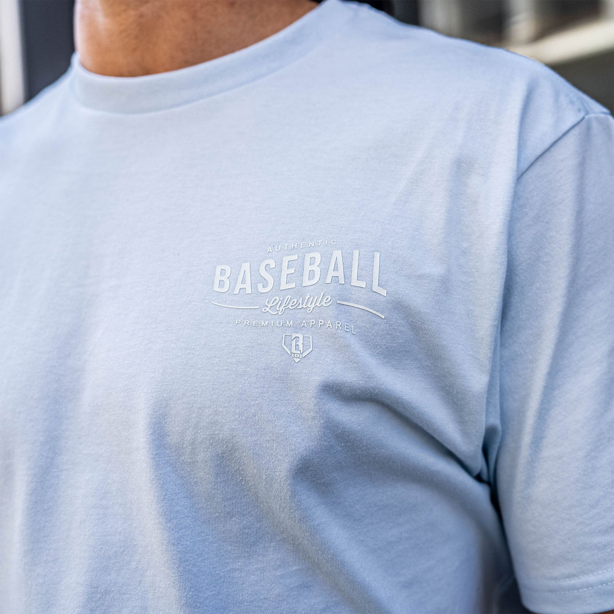 BSBL Wave Tee - Light Blue