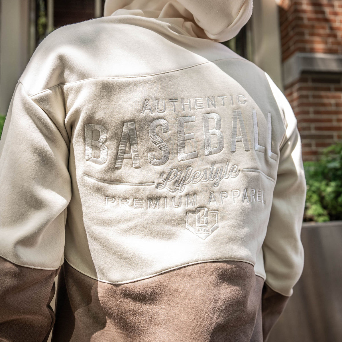 BSBL Wave Youth Hoodie - Neutral