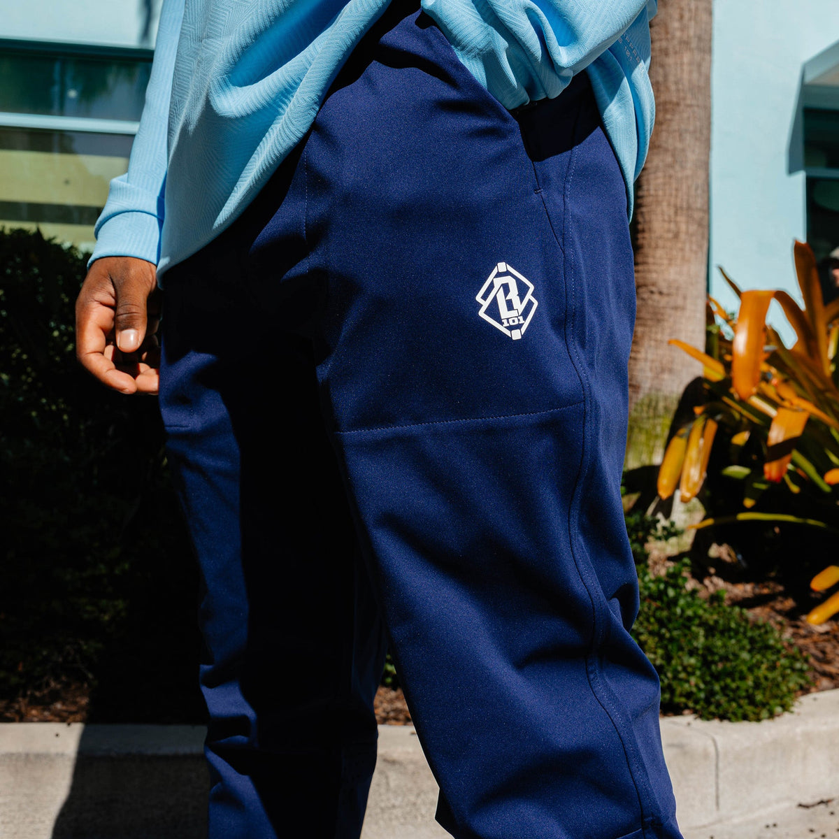 Pro Series Active Pants - Navy/White