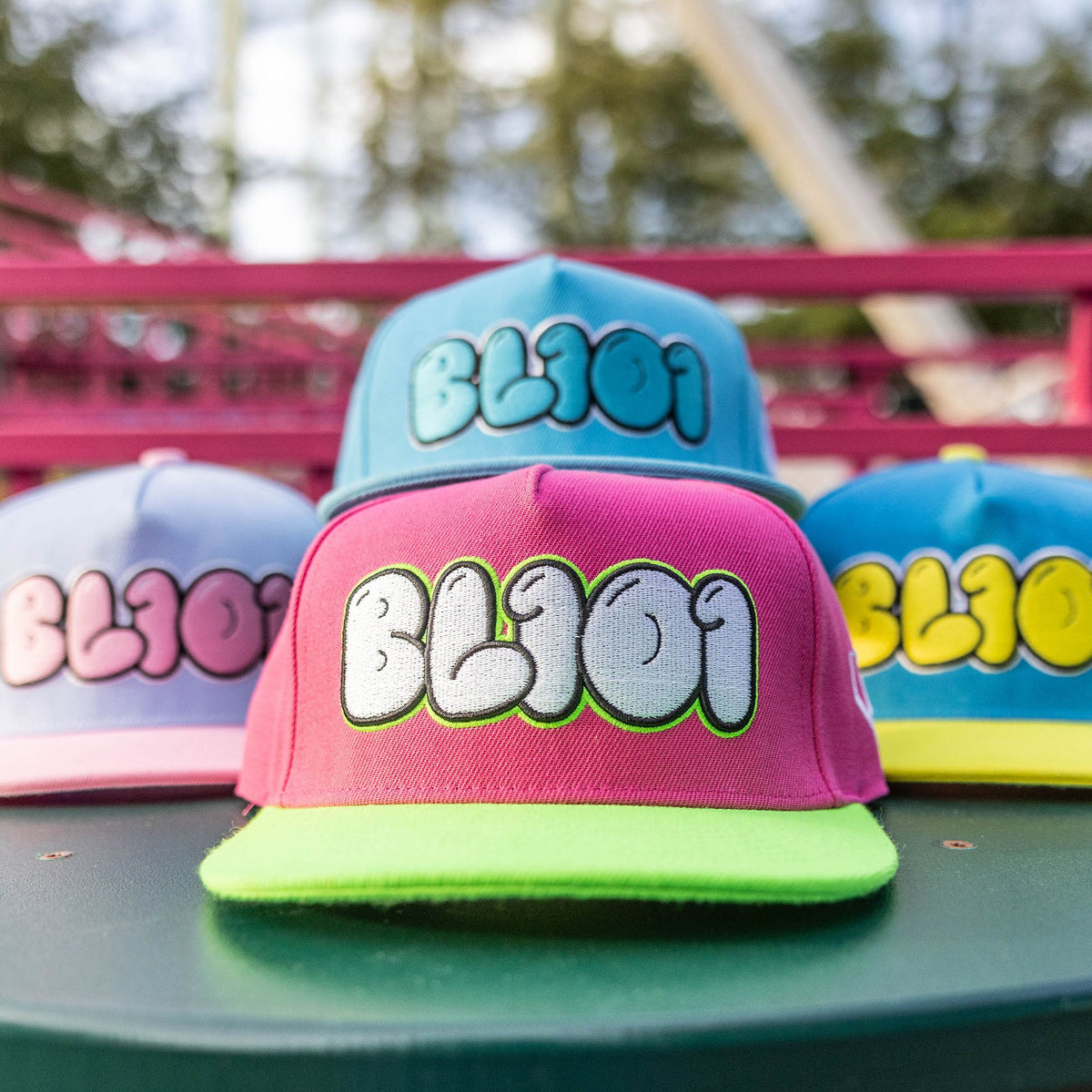 Cotton Candy Snapback - Sour Apple
