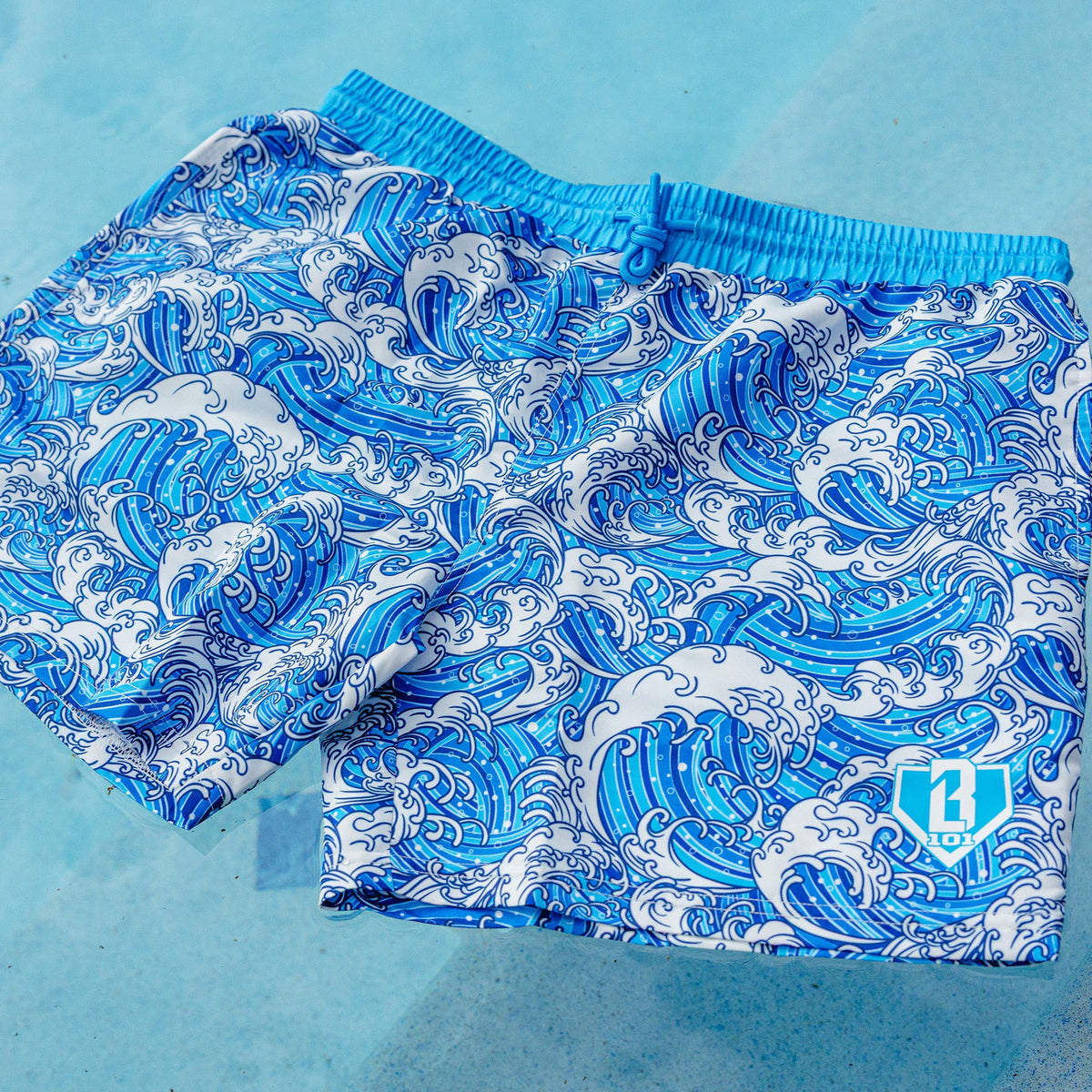 Wave Swim Trunks