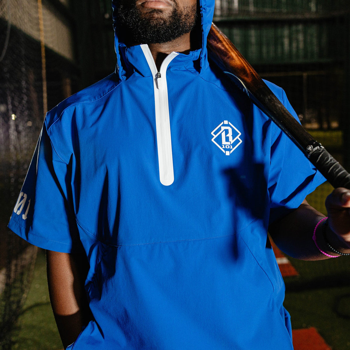 Diamond Tech Pro Cage Youth Jacket - Royal Blue