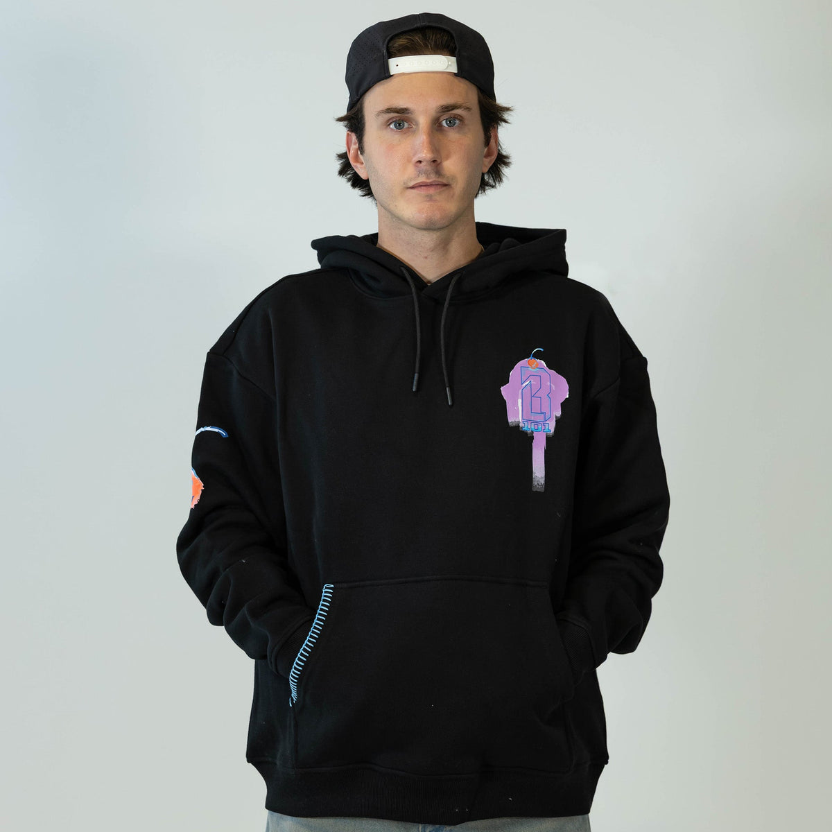 Fastball Scoops Hoodie - Black