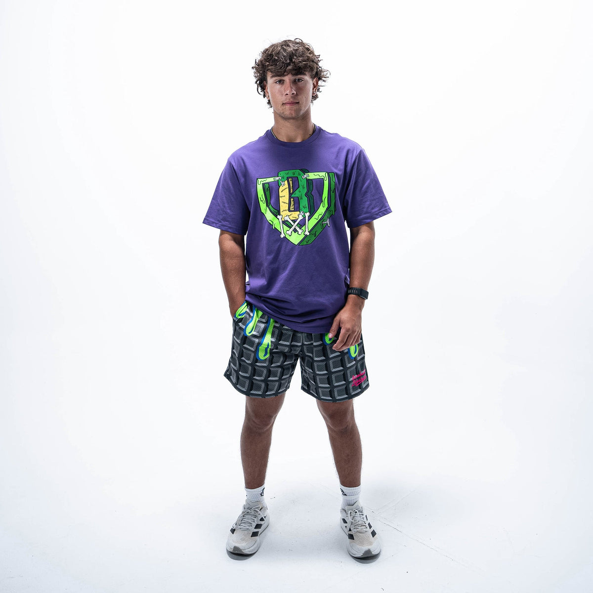 Spooky SZN Waffle Shorts