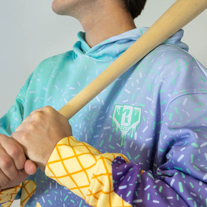 Ice Cream Hoodie - Galaxy Grape