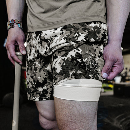 Pro Series Tech Mesh Youth Shorts - Gray