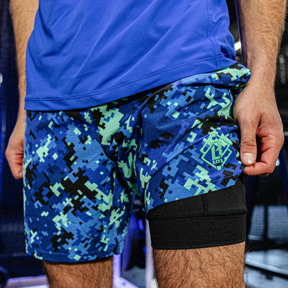 Pro Series Tech Mesh Shorts - Royal Blue