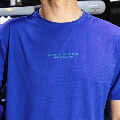 Pro Series Tech Mesh Tee - Royal Blue