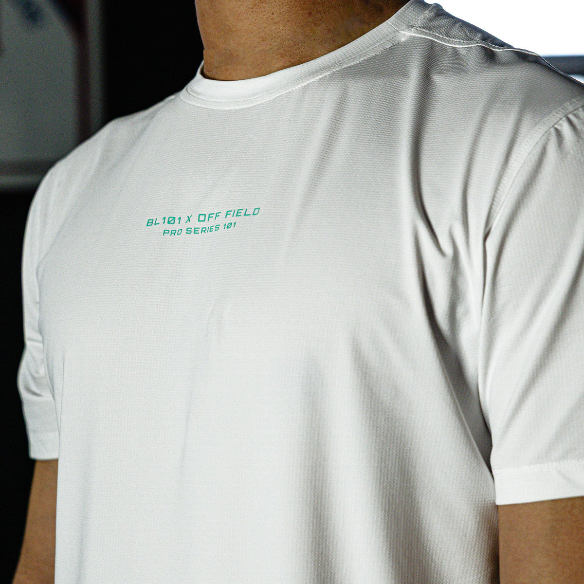 Pro Series Tech Mesh Youth Tee - White