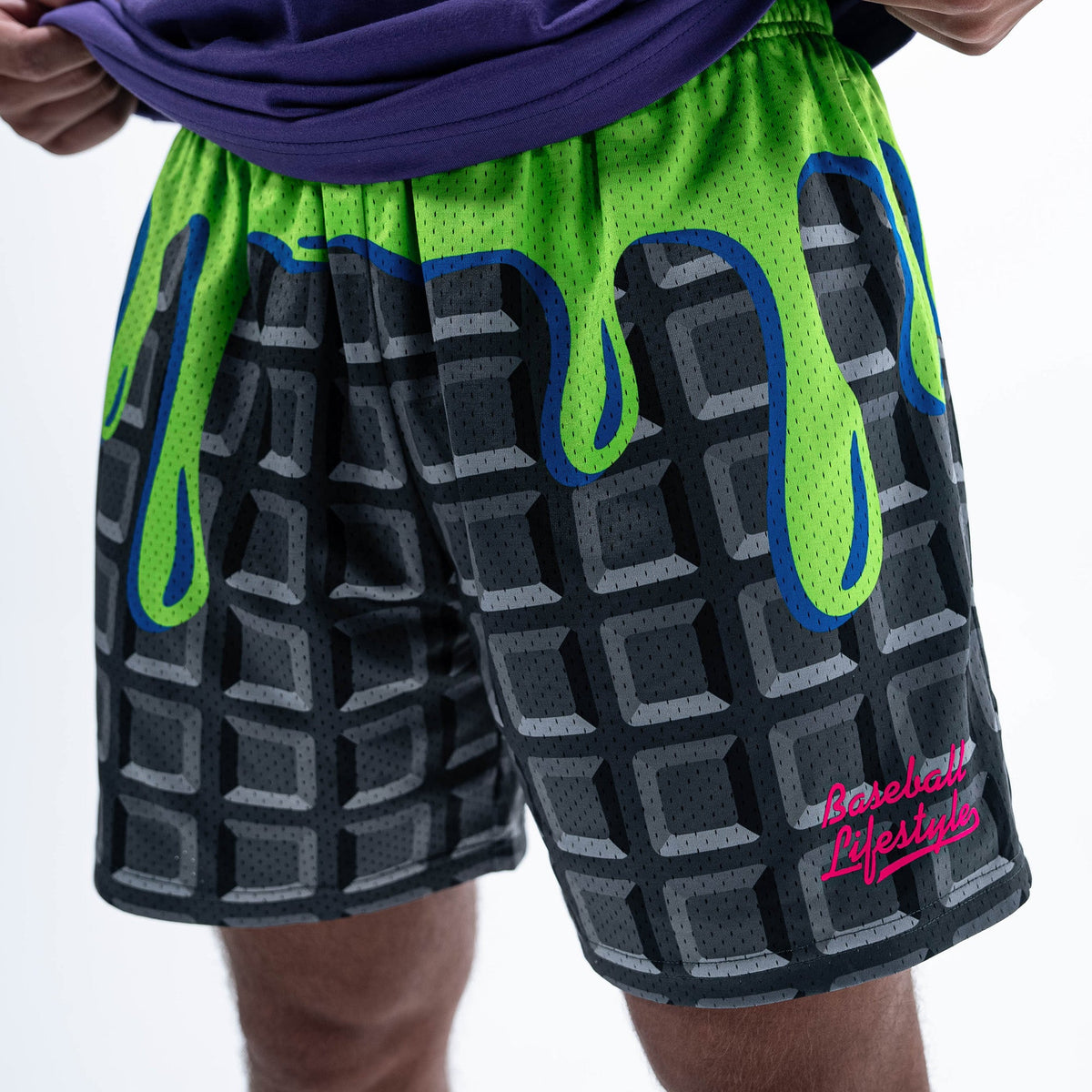 Spooky SZN Waffle Shorts