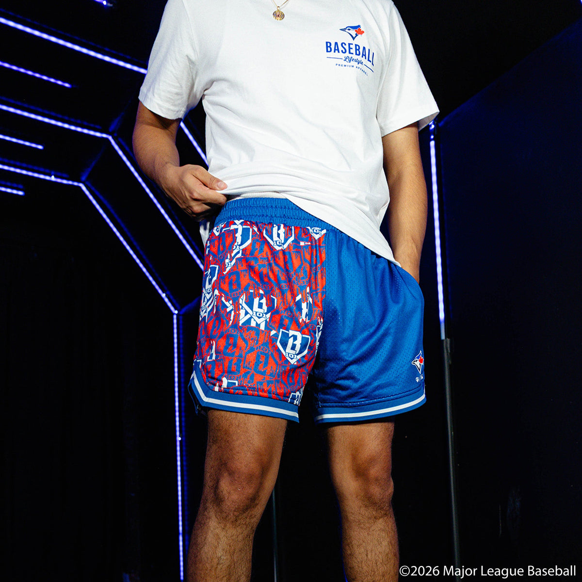 Toronto Blue Jays Sticker Court Shorts