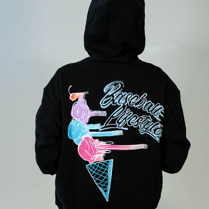 Fastball Scoops Hoodie - Black