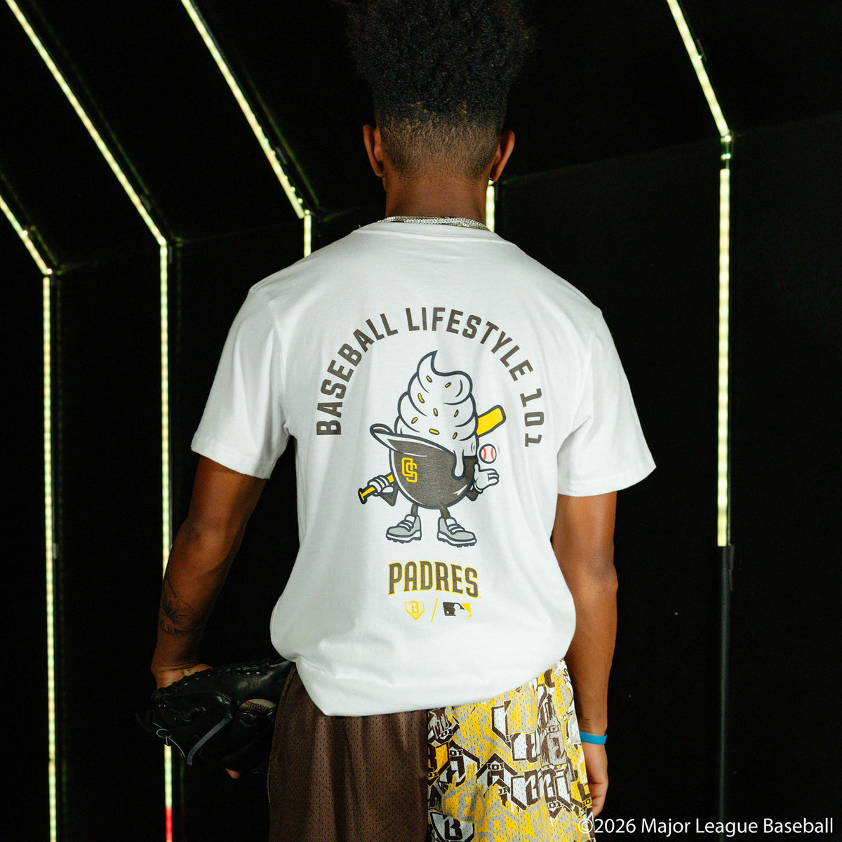 San Diego Padres Ice Cream Cap Tee