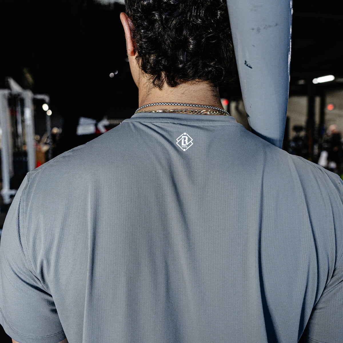 Pro Series Tech Mesh Youth Tee - Gray