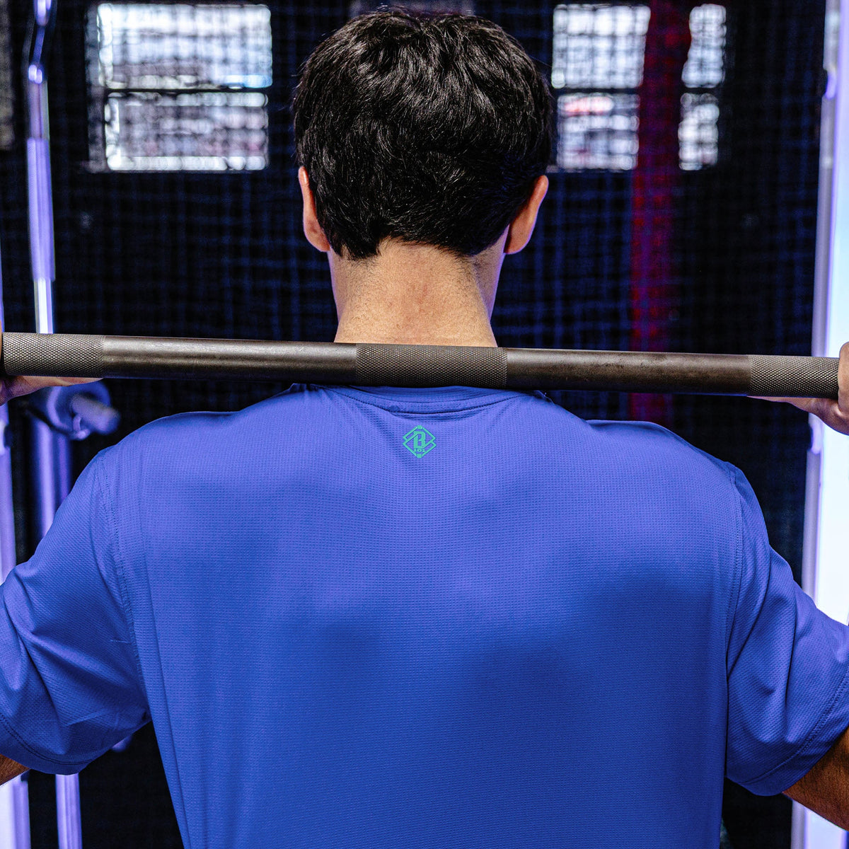 Pro Series Tech Mesh Youth Tee - Royal Blue