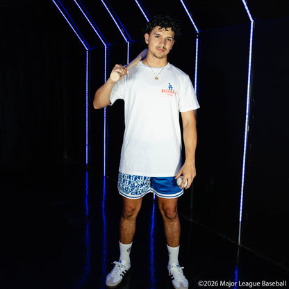 Los Angeles Dodgers Sticker Court Shorts
