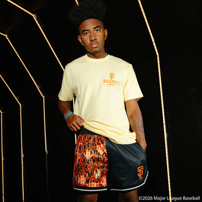 San Francisco Giants Sticker Court Shorts