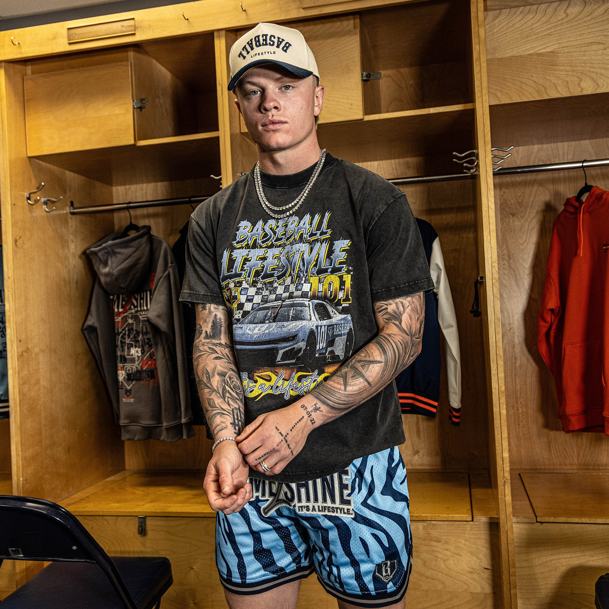 Max Clark Tiger Arm Sleeve - Blue