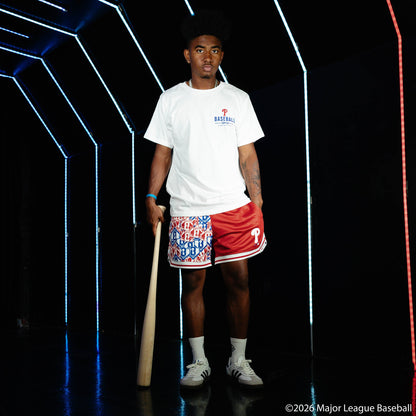 Philadelphia Phillies Sticker Court Shorts
