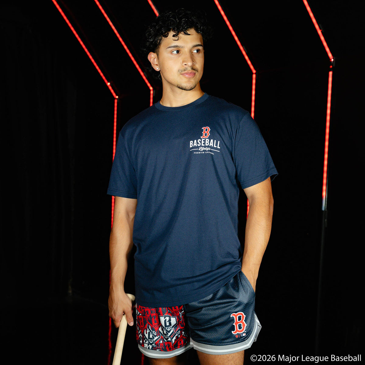 Boston Red Sox Sticker Court Shorts