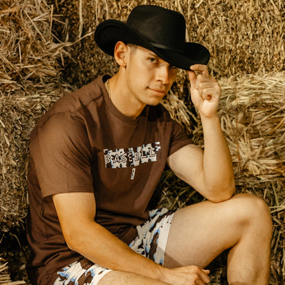 Cowhide Curveball Tee