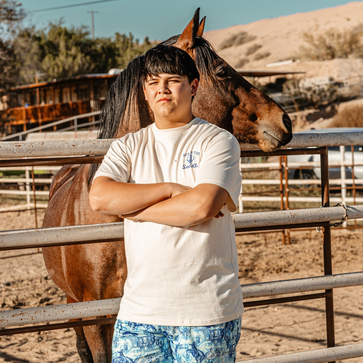 Saddle Up N Swing Relaxed Tee