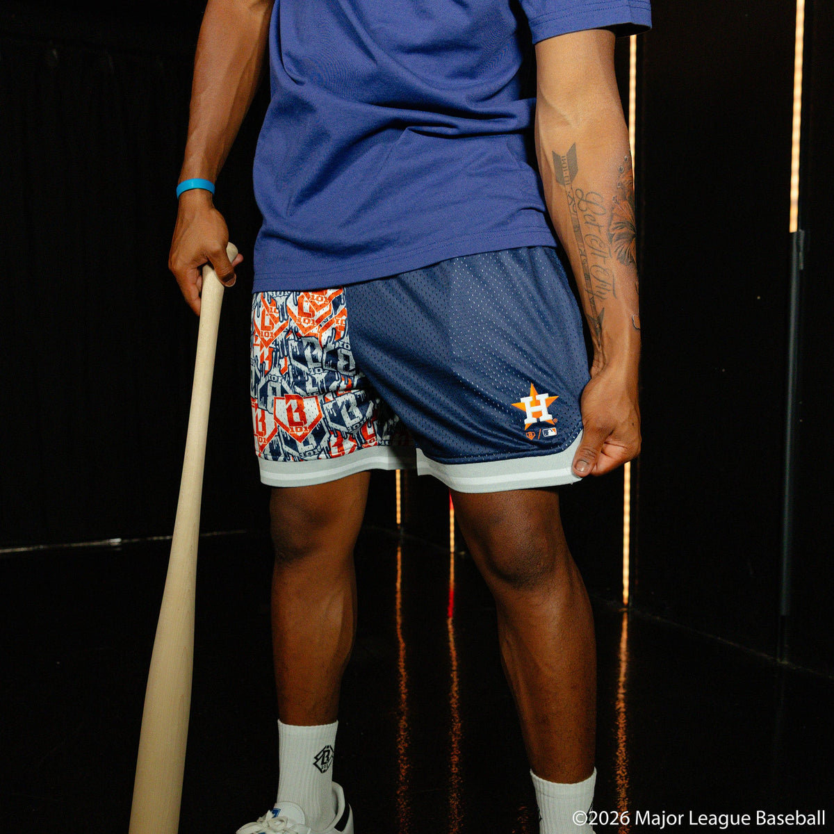 Houston Astros Sticker Court Shorts