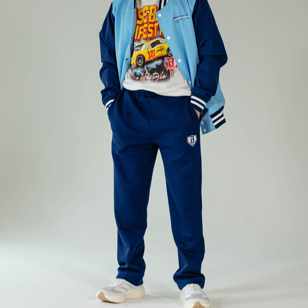 Baseline Straight Leg Sweatpants - Navy