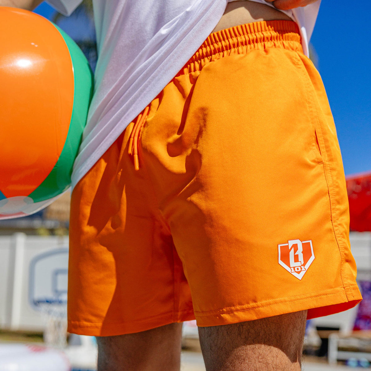 Baseline Swim Trunks - Orange