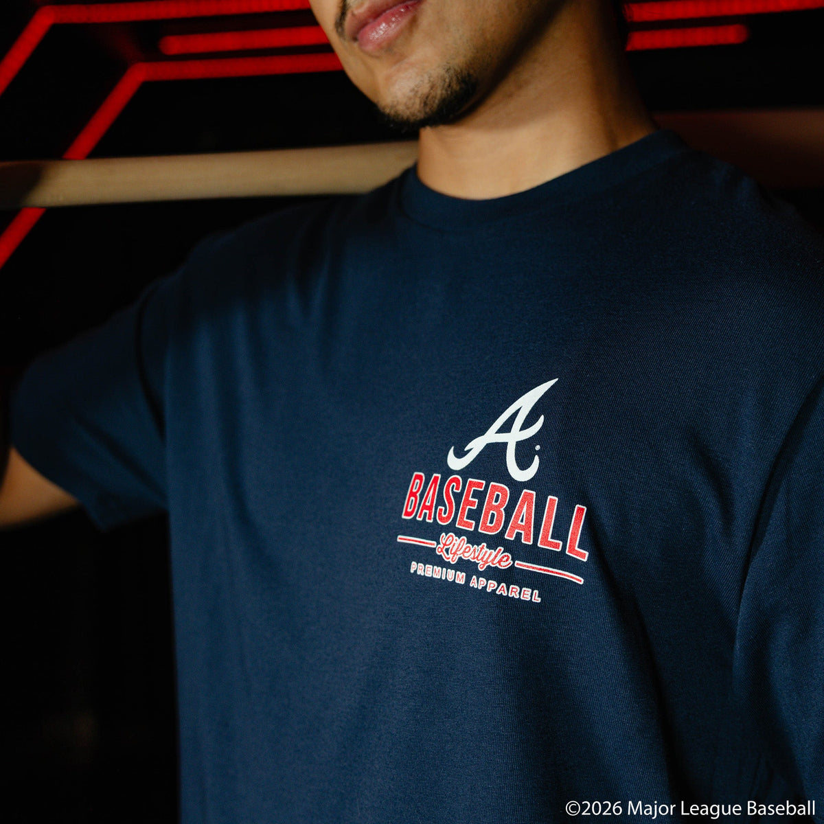 Atlanta Braves Ice Cream Cap Tee