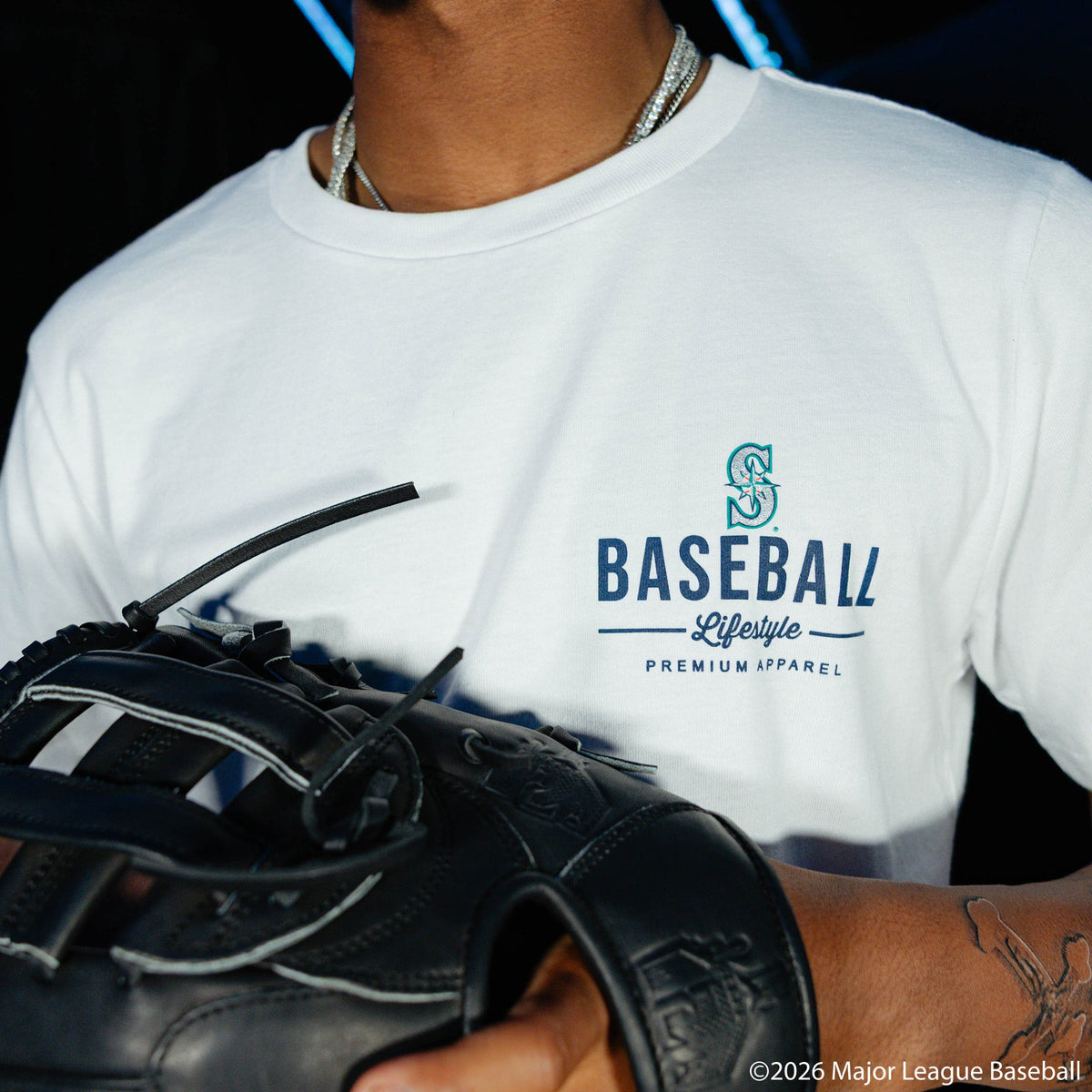 Seattle Mariners Ice Cream Cap Tee