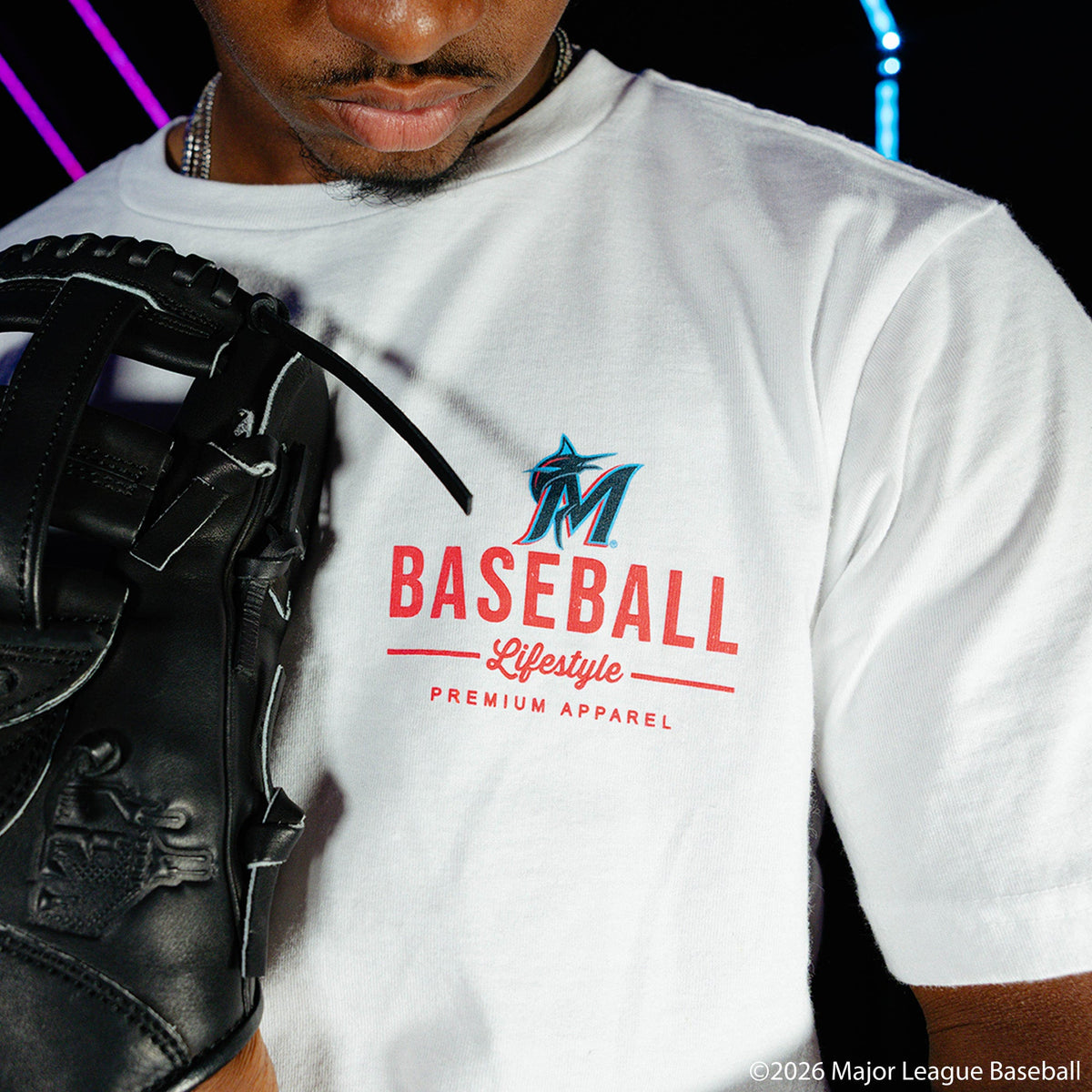 Miami Marlins Ice Cream Cap Tee