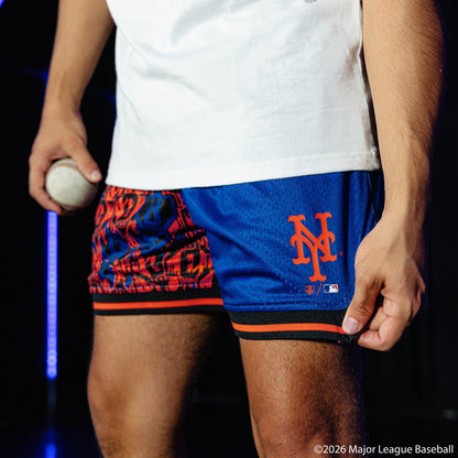 New York Mets Sticker Court Shorts