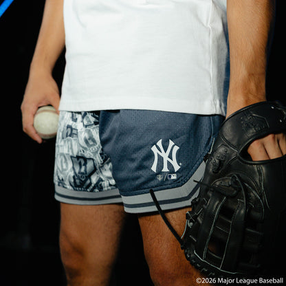 New York Yankees Sticker Court Shorts