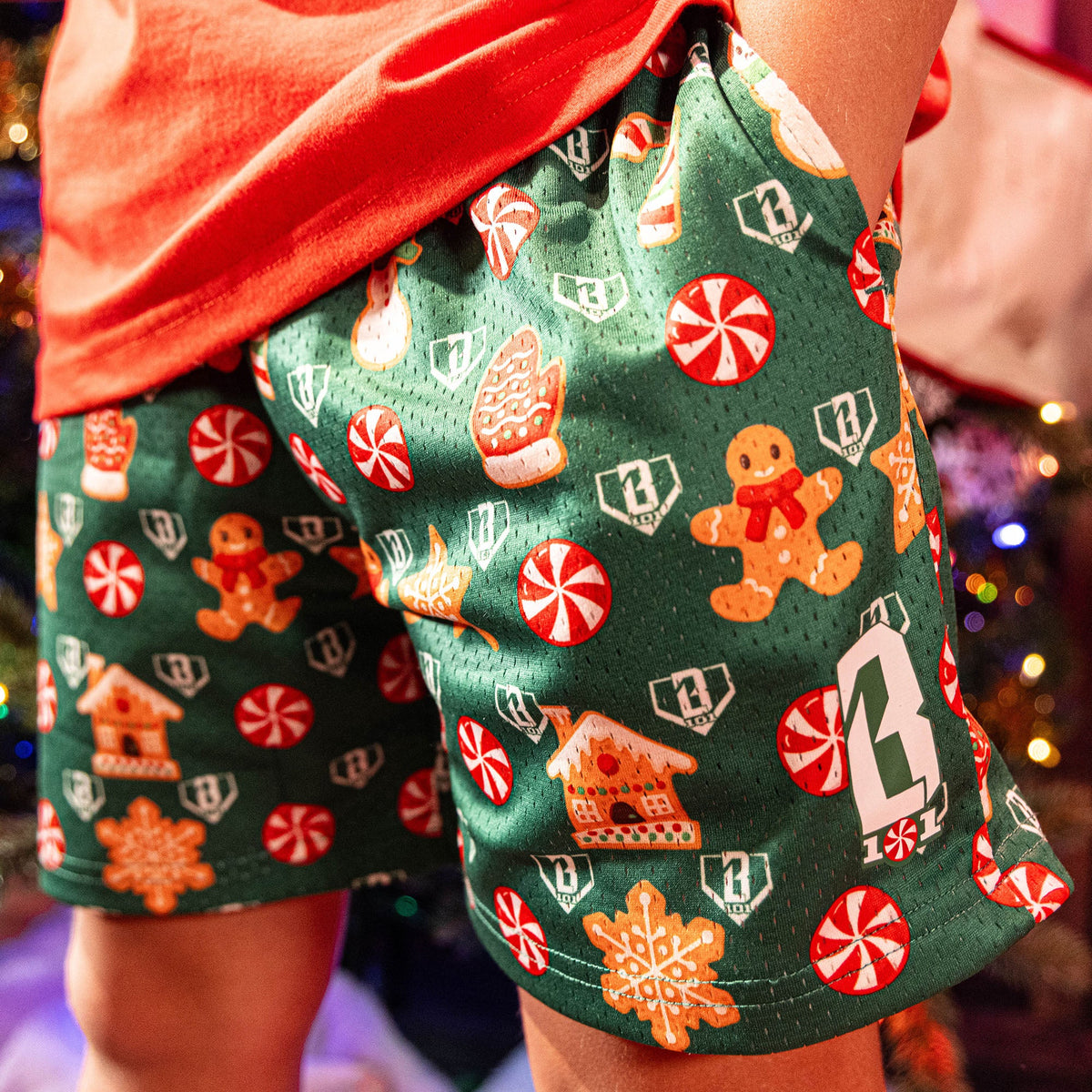 Holiday Home Plate Shorts