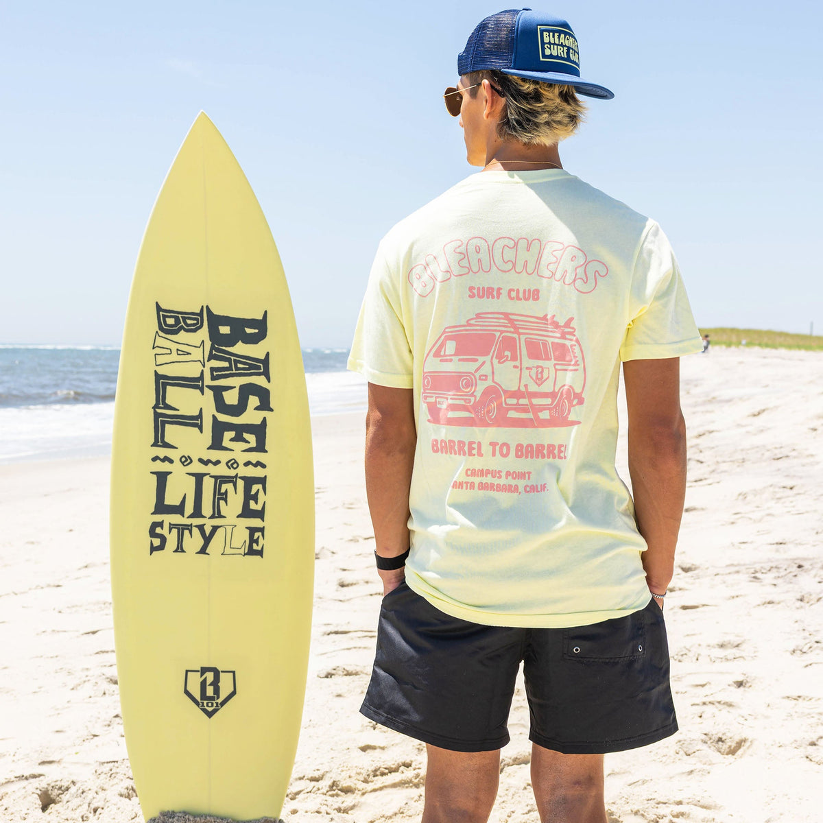 Bleachers Surf Club Tee