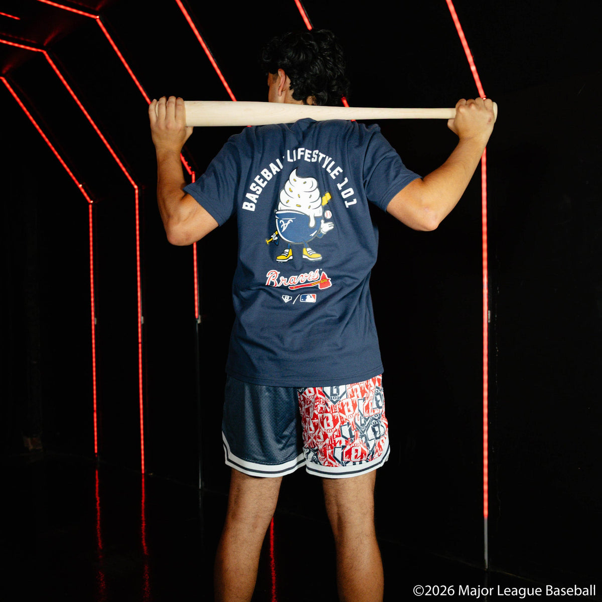 Atlanta Braves Ice Cream Cap Tee