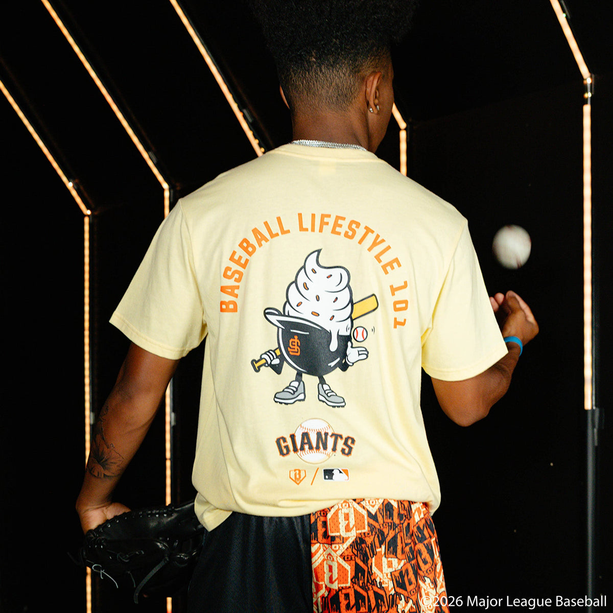 San Francisco Giants Ice Cream Cap Tee