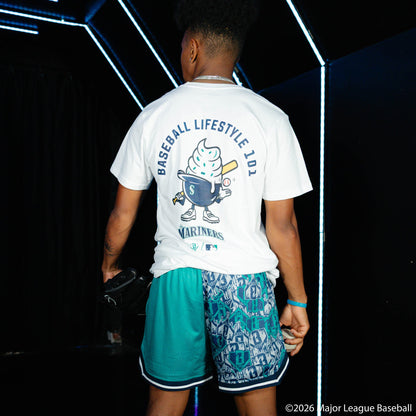 Seattle Mariners Ice Cream Cap Tee