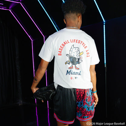 Miami Marlins Ice Cream Cap Tee
