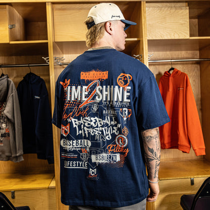 Max Clark Tee - Navy