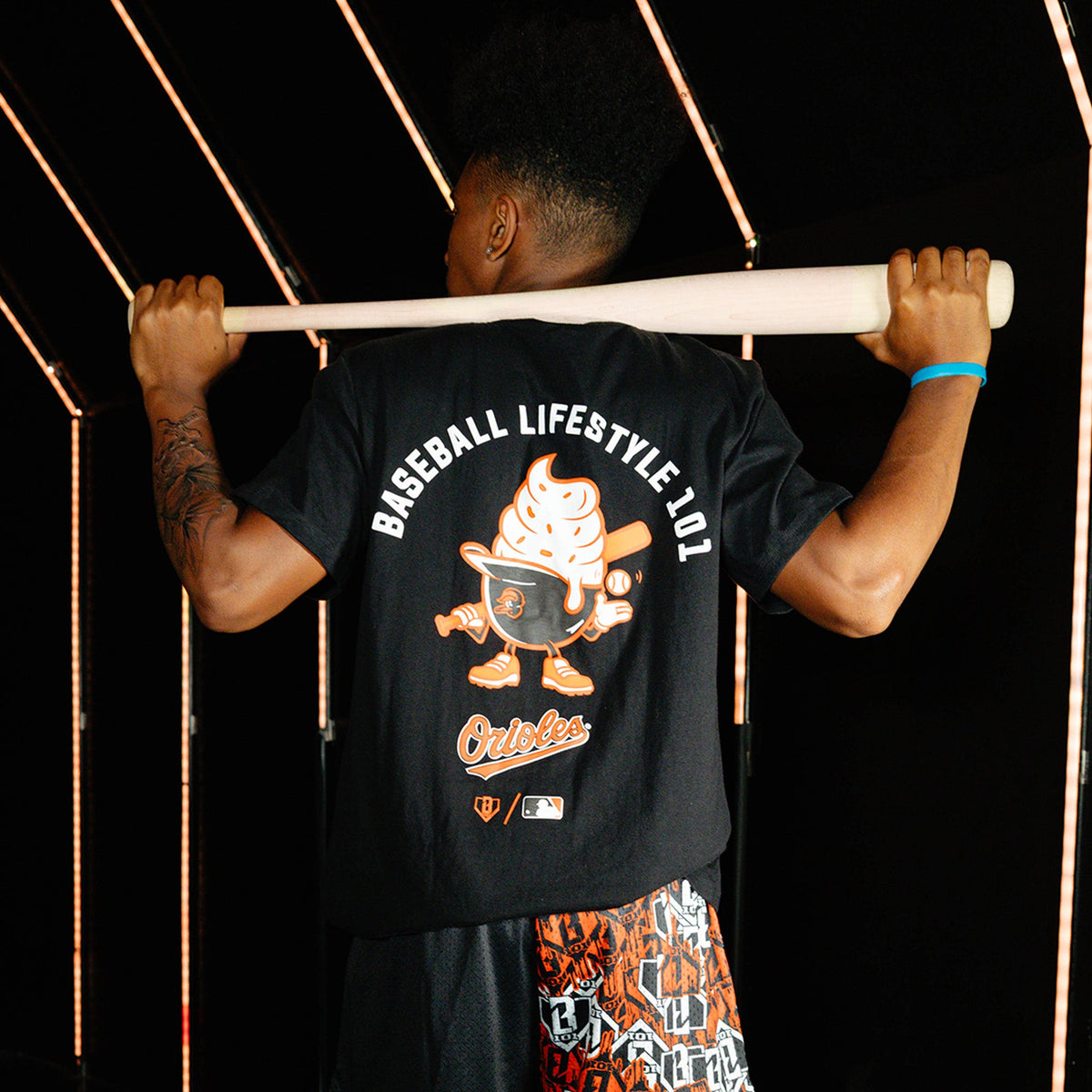 Baltimore Orioles Ice Cream Cap Tee