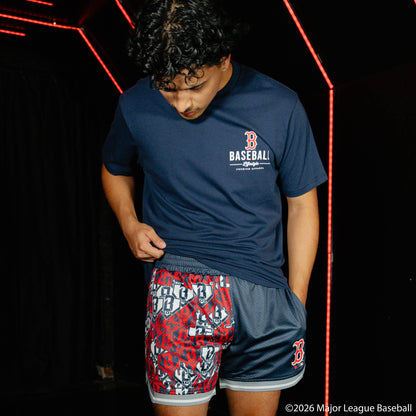 Boston Red Sox Sticker Court Shorts